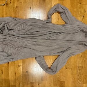 Cozy Tan Knit Cardigan